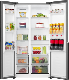 Gorenje NRS917C41BX sw Side by Side 