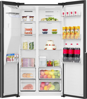 Gorenje NRS917E61BX sw Side by Side 