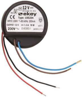 ekey 100204 Netzteil Up 230VAC/12VDC 2A 