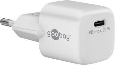 Goobay USB-Schnellladegerät Nano weiß 