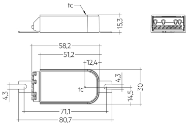Tridonic DALI PS3 IPS 32 Dali2   8750087 