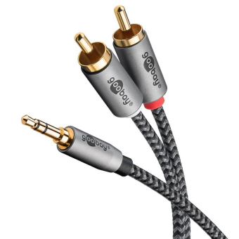 Goobay Audio-Kabel Klinke/Cinch 3m 