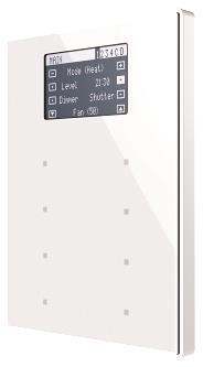 Zennio ZVITMDV-PW Kap.Touchpanel View 8T 