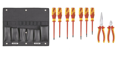 GEDORE VDE-Zangen/Schraubendreher-Sort. 
