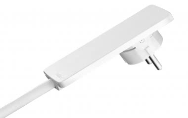 EVOline Plug Schukostecker flach weiß 