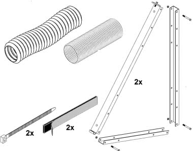 SolarVenti Winkel-Set 106051-14 