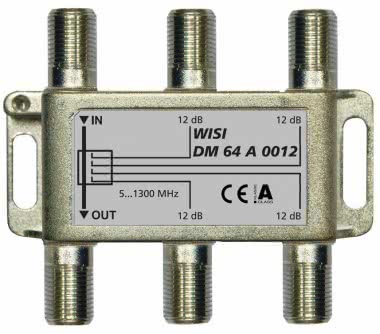 WISI 4-fach Abzweiger          DM64A0012 
