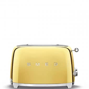 Smeg TSF 01 GOEU Gold Toaster 