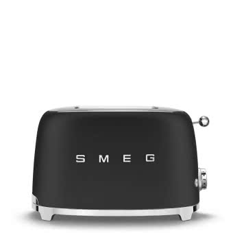 Smeg TSF 01 BLMEU sw-matt Toaster 