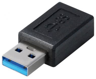 Hapena USB-Adapter schwarz    5113130012 
