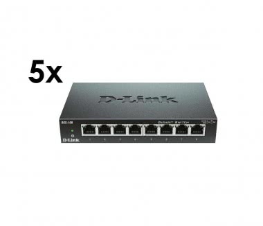 DLINK 8-Port Gigabit Ethernet  DGS-108/E