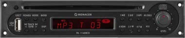 Monacor PA-1140RCD RDS-Tuner/CD-Spieler 