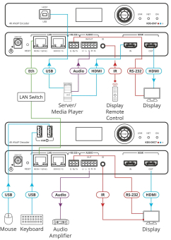 Kramer KDS-DEC7 AV over IP Decoder 
