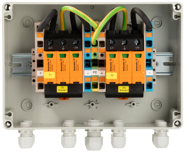 PV Überspannungsbox 2 String       SP3.1 