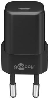 Goobay USB-Schnellladegerät Nano schwarz 