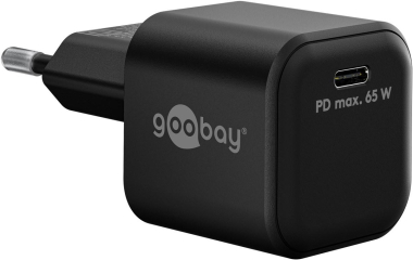 Goobay USB-Schnellladegerät Nano schwarz 