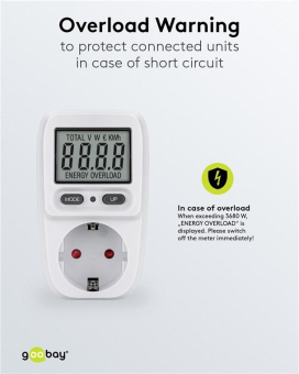 Goobay Energiekostenmessgerät Basic 