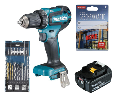 Makita Akku-Bohrschrauber, Akku 18V 
