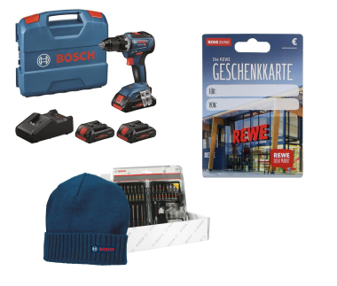 Bosch Aktionssort. GSR18V-55 3x4Ah/43tlg