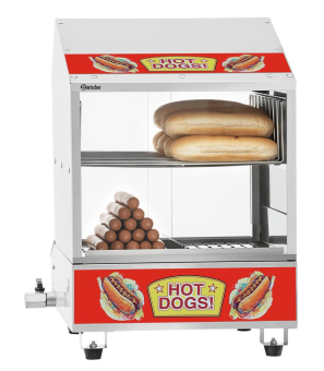 Bartscher WB1001 Hot Dog Dämpfer 