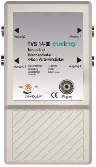 AXING CATV-Verteilverstärker   TVS 14-00 