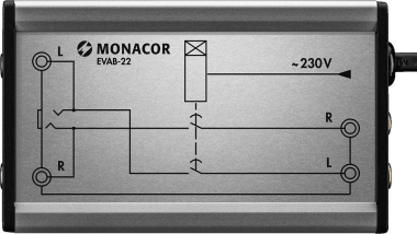 Monacor EVAB-22 Audiosignal- 