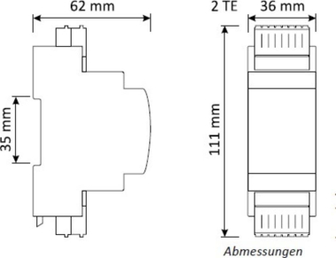 Monacor EPS32 Verstärker 2x15W 