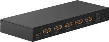 Goobay HDMI-Umschaltbox 4 auf 1 