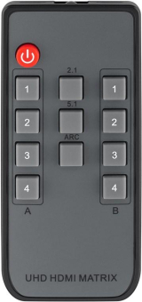 Goobay Matrix-Schalter 4 auf 2 