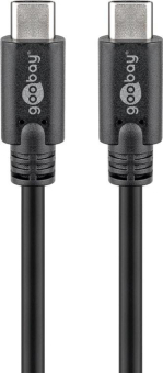 Goobay USB-Kabel 3m schwarz 