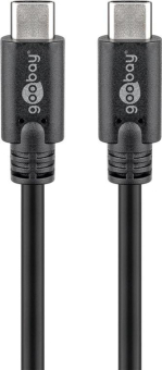 Goobay USB-Kabel 1m schwarz 