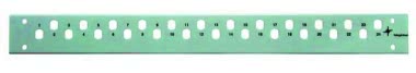 TG Frontplatte 1HE Basis H02025A0400 