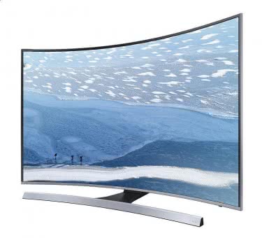 Samsung UE55KU6649UXZG sw Curved LED-TV 