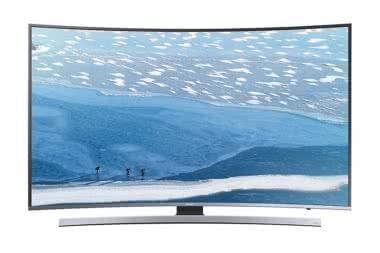 Samsung UE43KU6649UXZG sw Curved LED-TV 
