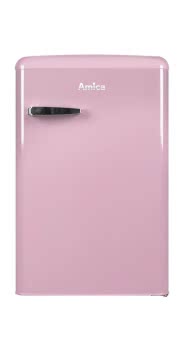 Amica KS 15616 P pink Tischkühlschrank 