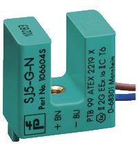 PF Induktiver Schlitzsensor      SJ5-G-N 