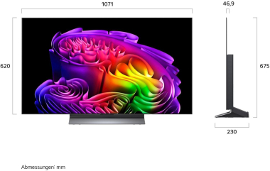 LG OLED48G69LS si/sw OLED-TV m.Standfuß 