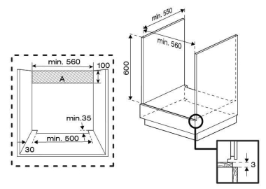 Beko BBIE 17300 B sw/glas EB Backofen 