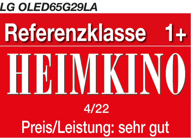 LG OLED65G29LA sw OLED-TV evo 