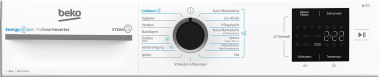 Beko BM 3 WFU 4841 W1 Waschautomat 