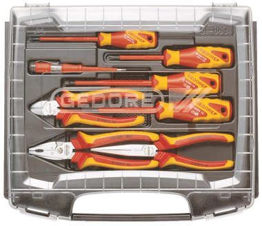 GEDORE VDE-Werkzeugsatz 8tlg. in i-Boxx 
