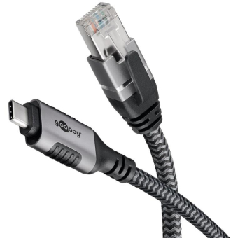 Goobay USB-C 3.1/RJ45 CAT6 Adapterkabel 