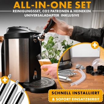 Clartornic BZ 3740 CB Bierzapfanlage 