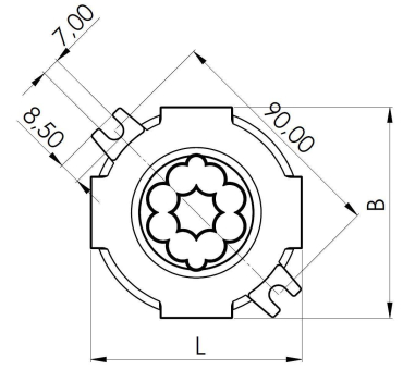 Wiska COMBI MAR 304 SWITCH 10111249 