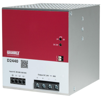 Wöhrle Schaltnetzgerät 24V DC 40A  D2440 