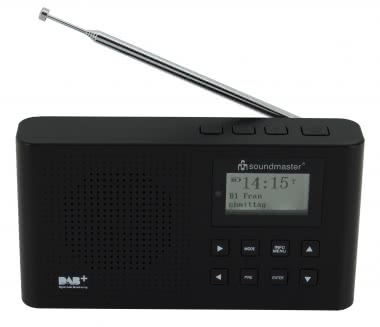 Soundmaster DAB160SW sw Digitalradio 
