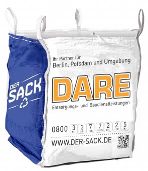 "Der Sack"1m³ Entsorgungssack     Berlin 