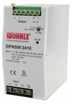 Wöhrle Schaltnetzgerät 24VDC   DPNSW2410 