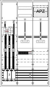 Striebel Mess-und Wandlerschrank WA39KN1 