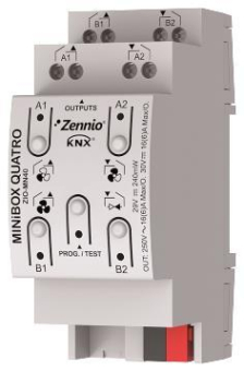 Zennio ZIOMN40 MINiBOX QUATRO 2-Rohr 